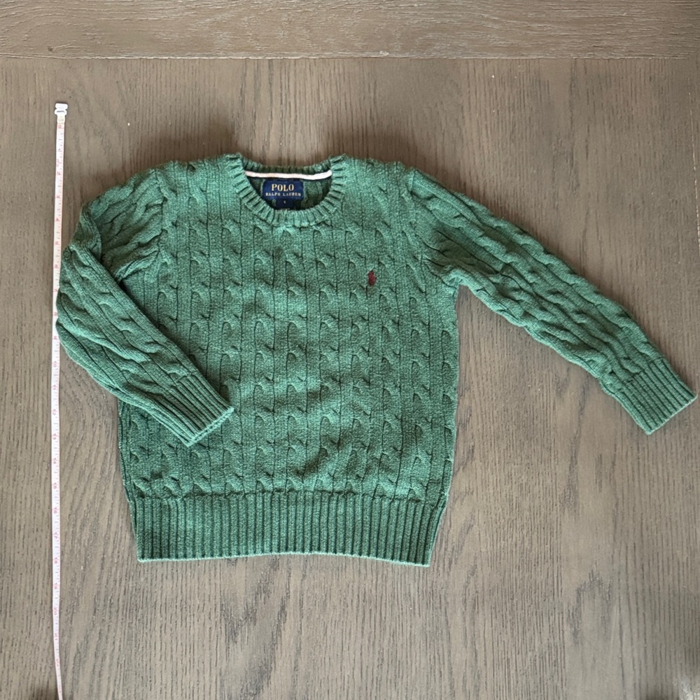 Polo Ralph Lauren Olive Knit Sweater